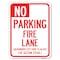 Signmission Sacramento No Parking Fire Lane City Code 15.36.010 CVC Section 22500.1, A-1824-22973 A-1824-22973 - alternate 1